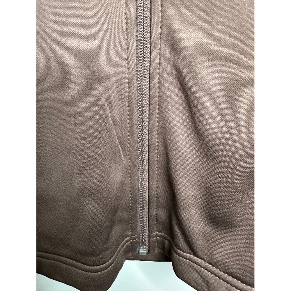 NFL Cleveland Browns Brown Full Zip Track Jacket Mens‎ Size Small Team Apparel